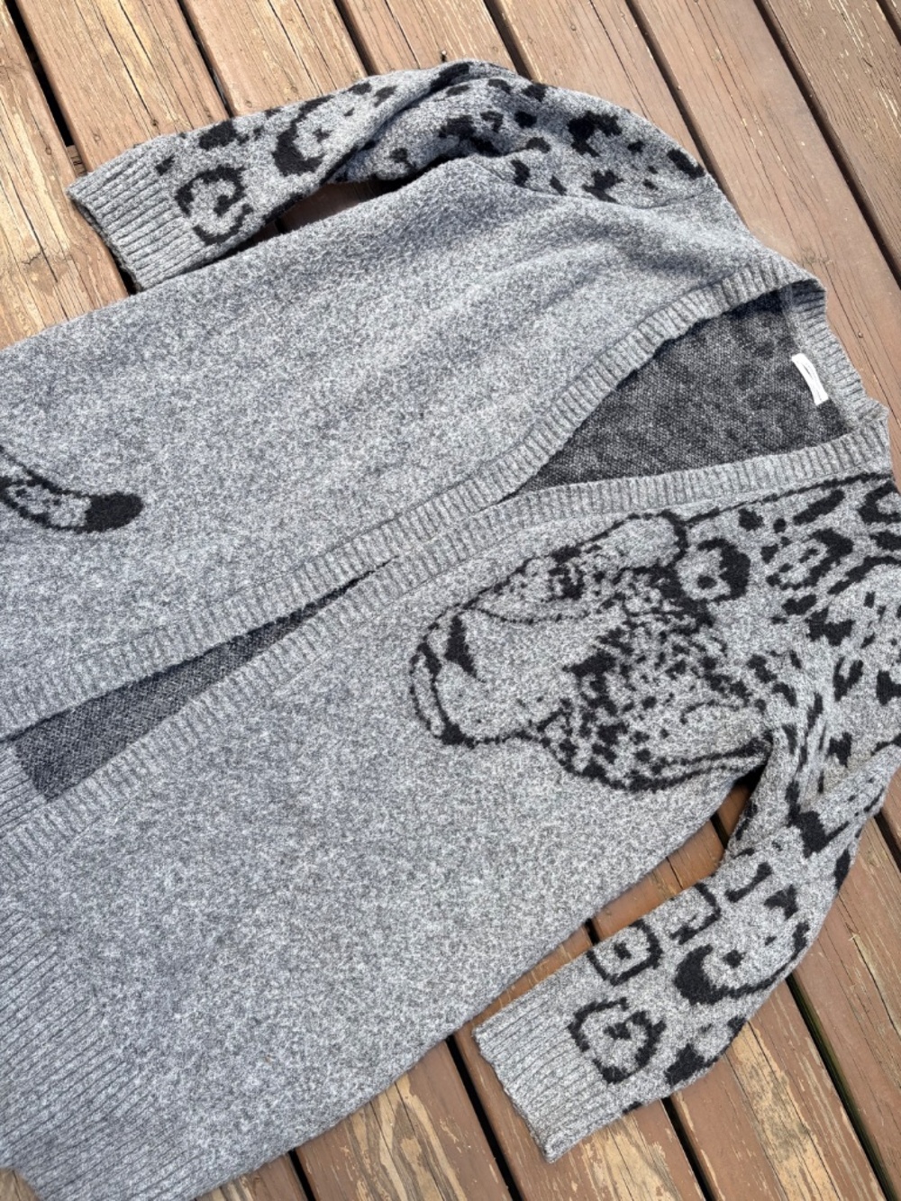 Anthropologie Moth Averie/Havasu Leopard Cardigan – Size 3X - Picture 3 of 6